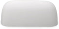 Newrays Glass Bankers Lamp Shade Cover Replacement,L8.85 W5.11 (Matte White)