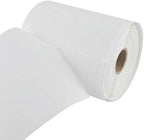 L LIKED 2500 PCS 4"x 6" Thermal Shipping Labels, White Perforated & Strong Adhesive Direct Thermal Labels (250 Labels/Roll), Compatible with Zebra, Rollo, Jadens, Nelko,10 Rolls