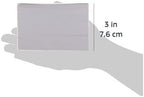 Amazon Basics Paper Flash Ruled Index Note Cards, Heavy Weight, White, 3 x 5 Inch Card, 300 Count, 100 Pack of 3