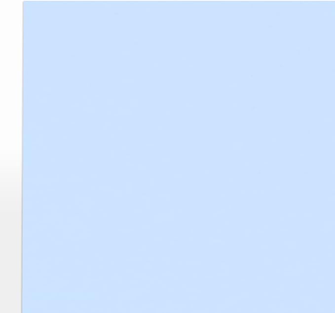 LUXPaper 8.5" x 11" Paper | Letter Size | Baby Blue | 80lb. Text | 250 Qty
