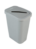 Sturdy Essentials City Box 10 Gallon Paper Recycling Bin Container with Lid for Residential, Business, and Commercial Recycling - NYC Compliant - Grey
