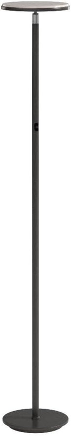 Brightech Sky LED Floor lamp, Torchiere Super Bright Floor Lamp for Living Room Decor & Office - Dimmable, Tall Standing Lamp with Warm Light for Bedroom & Reading - Bronze