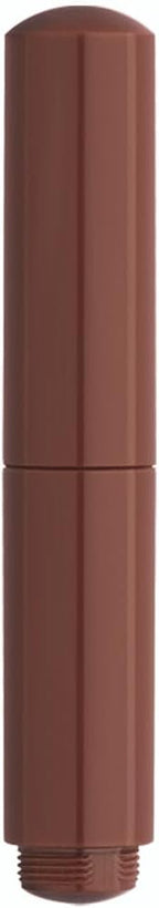 czxwyst Majohn Wancai 2.0 Mini Pocket-Size Eyedropper Fountain Pen (EF Nib 0.38mm, Maillard Brown)