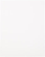 JAM PAPER Laminated Two Pocket Glossy School Folders - Letter Size - High Gloss White - Bulk 25/Pack