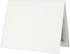 LUXPaper 9.5" x 12" Certificate Holders | White Linen | 100lb. Cover | 250 Qty