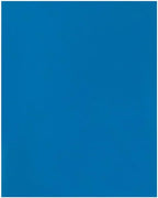 JAM PAPER Laminated Two Pocket Glossy School Folders - Letter Size - High Gloss Blue - Bulk 50/Box