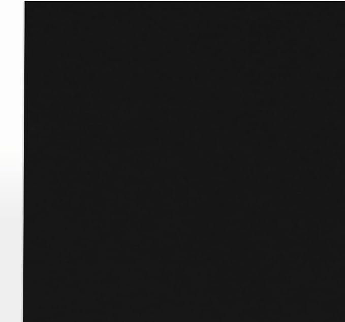 LUXPaper 8.5" x 11" Paper | Letter Size | Midnight Black | 28lb. (80lb. Text) | 50 Qty