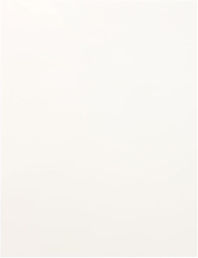 JAM PAPER Strathmore 24lb Paper - 90 gsm - 8.5 x 11 - Natural White Wove - 100 Sheets/Pack