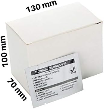 Cleanmo Large Non Woven Wipe,Surface Clean Phone/Wheel/Window，40/Box