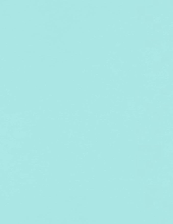 LUXPaper 8.5" x 11" Paper | Letter Size | Seafoam Blue | 80lb. Text | 50 Qty