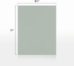 LUXPaper 8.5" x 11" Paper | Letter Size | Slate Gray | 70lb. Text | 50 Qty