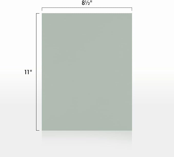 LUXPaper 8.5" x 11" Paper | Letter Size | Slate Gray | 70lb. Text | 500 Qty