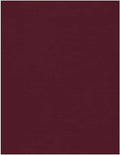 LUXPaper 8.5" x 11" Cardstock | Letter Size | Burgundy Linen | 100lb. Cover (183lb. Text) | 50 Qty