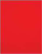 JAM PAPER Custom Printed Semi-Gloss Folders with Round Corner Pockets - Personalized Logo & Text - 10 pt C2S - Red - 250/Pack