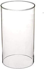 Sunwo Glass Shade Straight Cylinder Glass Lamp Shade Replacement with Multiple Effects (2.5x5, Clear Straight Cylinder)
