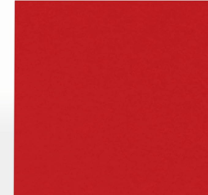 LUXPaper 8.5" x 11" Paper | Letter Size | Ruby Red | 80lb. Text | 250 Qty