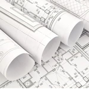 36'' x 300' Engineering/Wide Format/Plotter Paper - 20# Uncoated 96 Bright White (2’’ Core) CAD Paper Rolls For Architects, Blue Prints Engineers, Architects etc - Box of 2 Rolls