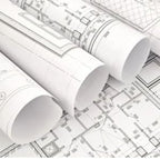 30'' x 150' Engineering/Wide Format/Plotter Paper - 20# Uncoated 96 Bright White (2’’ Core) CAD Paper Rolls For Architects, Blue Prints Engineers, Architects etc - Box of 4 Rolls