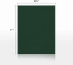 LUXPaper 8.5" x 11" Cardstock | Letter Size | Green Linen | 100lb. Cover (183lb. Text) | 500 Qty