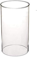Sunwo Glass Shade Straight Cylinder Glass Lamp Shade Replacement with Multiple Effects (Clear Straight Cylinder)