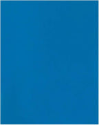 JAM PAPER Custom Printed Semi-Gloss Folders with Round Corner Pockets - Personalized Logo & Text - 12pt C1S - Blue - 250/Pack