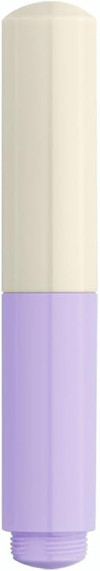 czxwyst Majohn Wancai 2.0 Mini Pocket-Size Eyedropper Fountain Pen (F Nib 0.5mm, Purple Sweetheart)