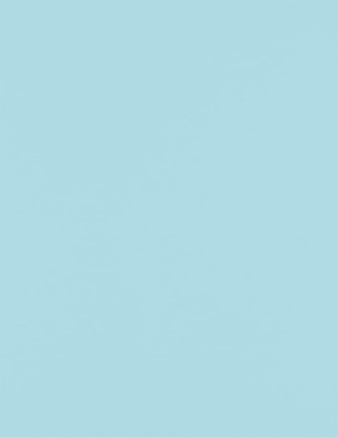 LUXPaper 8.5" x 11" Paper | Letter Size | Pastel Blue | 60lb. Text | 1,000 Qty