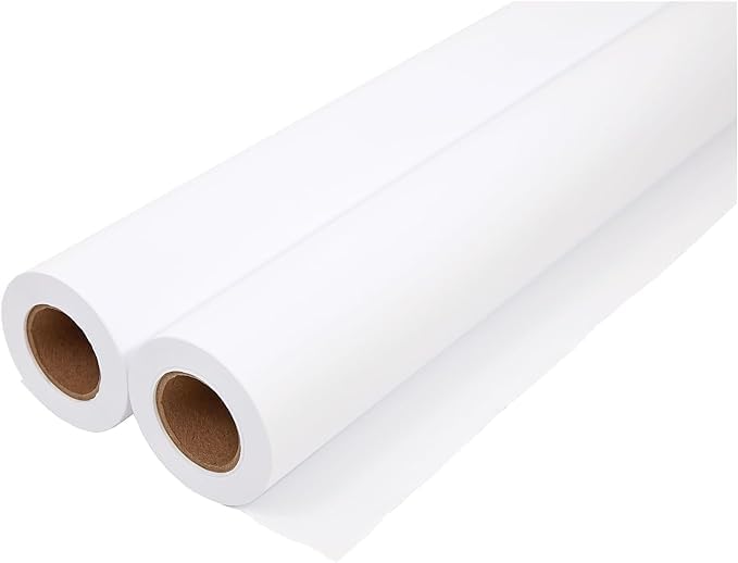 Limited Papers Laser Printer Paper | Professional Results with 18" x 650' Limited Papers CAD Paper Rolls (4 Pack, 3" Core), Ensuring Optimal Performance and Reliable Prints,