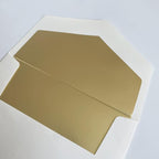 Personalized Embossed Flat Note Cards Set – Custom Blind Embossed Stationery with Envelopes – Premium Embossed Correspondence & Thank You Cards – Made in USA - 100 Pieces (2 Paper Sizes)