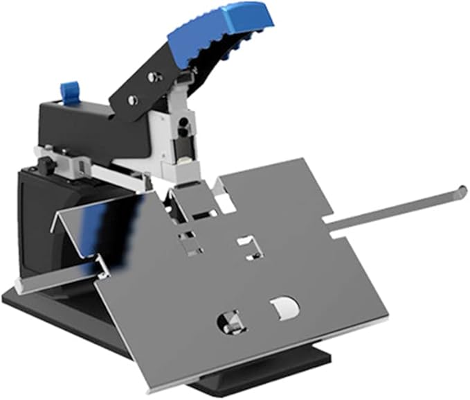 Heavy Duty Saddle Stapler, Desktop Stitch Stapler, Manual Riding Stitcher, Stapling Machine for Office School and Home