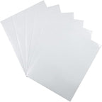JAM PAPER Laminated Two Pocket Glossy School Folders - Letter Size - High Gloss Silver - Bulk 50/Box