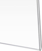 PecMuikee Acrylic Sign Holder 8.5x11 Horizontal, Wall Mount Acrylic Sign Holder and Plastic Paper Display Ad Frame bonus with 3M Tape and Mounting Screws for Restaurants, Office, Store, 12 Pcs
