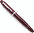 JINHAO X159 Fountain Pen (F Nib 0.5mm, Wine Red with Silvery Clip)