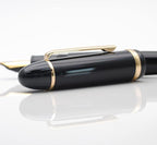 JINHAO X159 Fountain Pen (EF Nib 0.38mm, Black with Gold Clip)