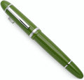 JINHAO X159 Fountain Pen (EF Nib 0.38mm, Avocado Green with Silvery Clip)