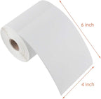 L LIKED 5000 4" x 6" Direct Thermal Shipping Labels with 250 Labels/Roll - Compatible with Zebra 2844 ZP-450 ZP-500 ZP-505, 20 Rolls