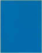 JAM PAPER Laminated Two Pocket Glossy Folders - Blue - 3/Pack