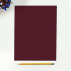 LUXPaper 8.5" x 11" Cardstock | Letter Size | Burgundy Linen | 100lb. Cover (183lb. Text) | 500 Qty