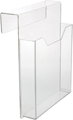 Clear Acrylic Cubicle Sign Holder, Name Plates, & File Holders