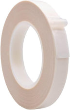 WOD SPT7A UHMW Polyethylene Transparent Film Slick Tape, 1/2 inch. x 36 yd. Aggressive Adhesive - Ideal For Squeak Reduction, Drawers, and Bearings