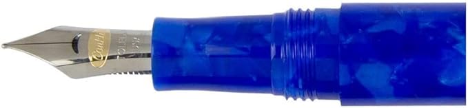 Conklin All American Fountain Pen in Lapis Blue with 18K Gold-Plated Accents – Medium Nib, Bold Design & Premium Craftsmanship – Ideal Gift for Professionals & Pen Enthusiasts