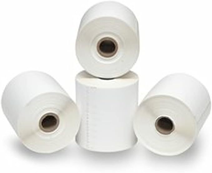 Save On Postage Ink Compatible PB 745-1 Direct Thermal Labels 4" X 6" Shipping Labels Compatible with PB J645, 1E03, 1E23 & 1E26 (4 Rolls)