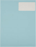 JAM PAPER Shipping Address Labels - Standard Mailing - 2 x 4 - Baby Blue - 120/Pack