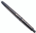 JINHAO 20 Press Fountain Pen, Retractable Capless Resin Pen with Ink Converter (EF Nib 0.4mm, Transparent Black - Black Clip)