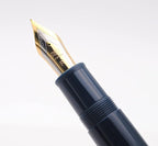 JINHAO X159 Fountain Pen (F Nib 0.5mm, Dark Blue with Gold Clip)