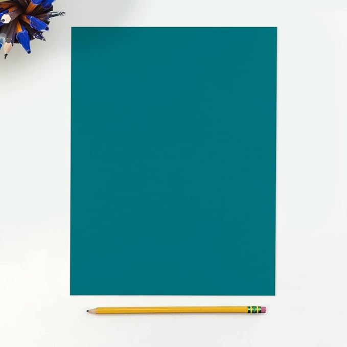 LUXPaper 8.5" x 11" Paper | Letter Size | Teal | 80lb. Text | 500 Qty