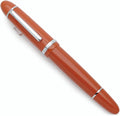JINHAO X159 Fountain Pen (EF Nib 0.38mm, Orange Red with Silvery Clip)