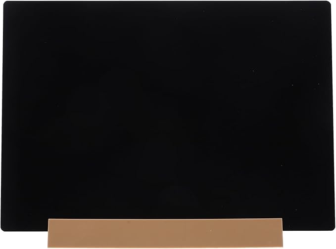 VILLCASE Simple Desktop Chalkboard Memo Board Large Dual-use Rustic Message Sign for Home Office Shop Wedding Birthday Decoration