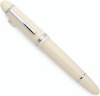 JINHAO X159 Fountain Pen (F Nib 0.5mm, Ivory White with Silvery Clip)