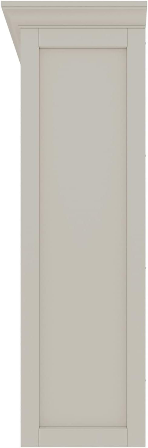 OSCHF Wooden Cube Bookcase with Base - Modern 3 Tiers Floor Standing Open Shelf Cabinet for Home and Office, 12-Cube Lattice Bookshelf, Warm White